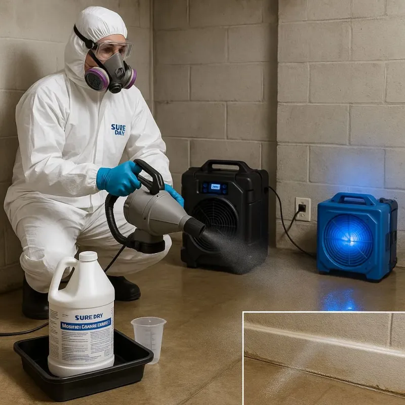 Sanitization and Odor Removal process in Merrionette Park, IL