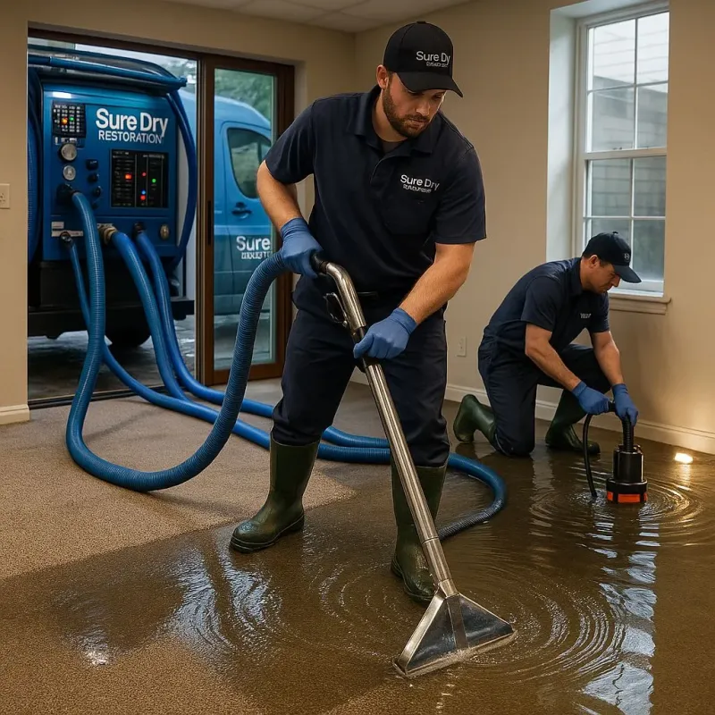 Water Extraction and Removal process in Merrionette Park, IL